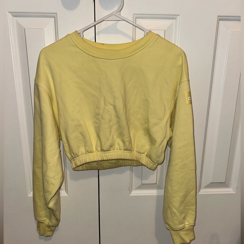 Alo Yoga Cropped Sweatshirt